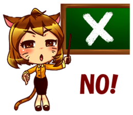 Teacher Nekomi sticker #12618474
