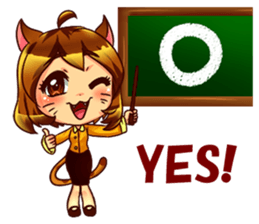 Teacher Nekomi sticker #12618492