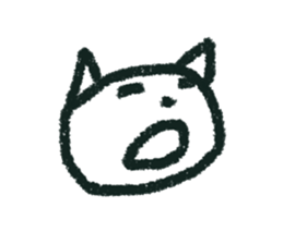 Nekochan (Rakugaki) sticker #12618577