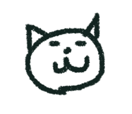Nekochan (Rakugaki) sticker #12618578