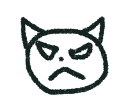 Nekochan (Rakugaki) sticker #12618596