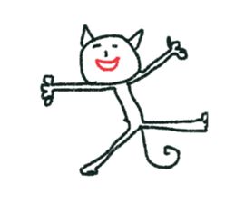 Nekochan (Rakugaki) sticker #12618610