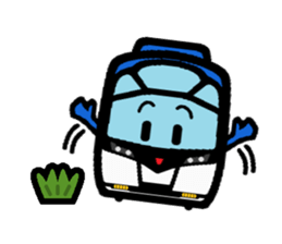 Deformed the Kansai train. NO.5 sticker #12618778