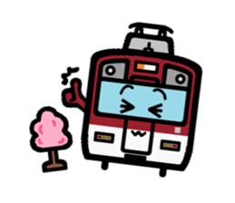 Deformed the Kansai train. NO.5 sticker #12618783