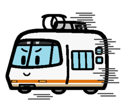 Deformed the Kansai train. NO.5 sticker #12618788