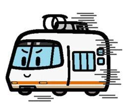 Deformed the Kansai train. NO.5 sticker #12618788
