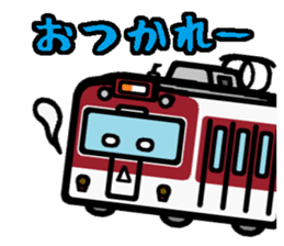 Deformed the Kansai train. NO.5 sticker #12618792