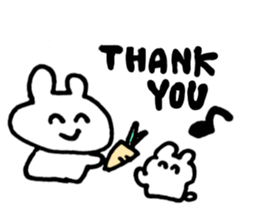 sweet rabbits. sticker #12618814