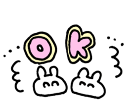 sweet rabbits. sticker #12618823