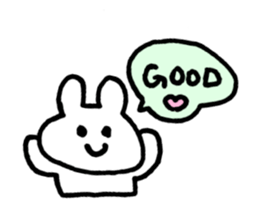 sweet rabbits. sticker #12618824