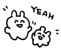 sweet rabbits. sticker #12618830