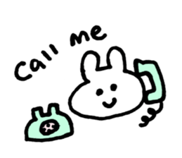 sweet rabbits. sticker #12618832