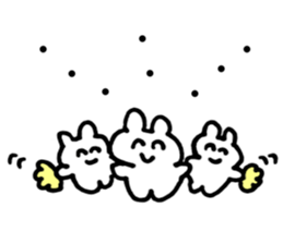 sweet rabbits. sticker #12618834