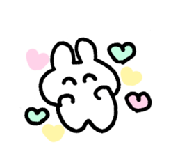 sweet rabbits. sticker #12618835