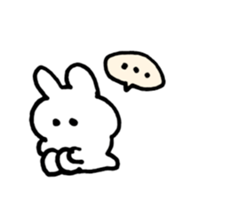 sweet rabbits. sticker #12618843