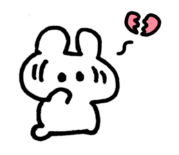 sweet rabbits. sticker #12618850