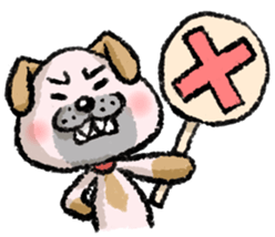 A lovely dog 2 sticker #12619785