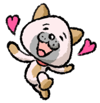 A lovely dog 2 sticker #12619792