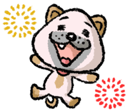 A lovely dog 2 sticker #12619793