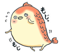 a lovely fish sticker #12620055