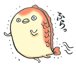 a lovely fish sticker #12620058