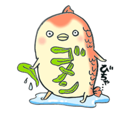 a lovely fish sticker #12620060