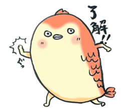 a lovely fish sticker #12620061