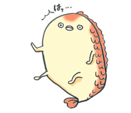 a lovely fish sticker #12620065