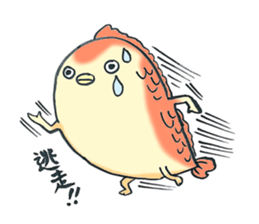 a lovely fish sticker #12620068