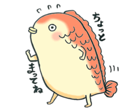 a lovely fish sticker #12620069