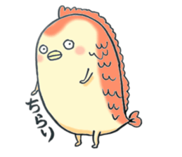 a lovely fish sticker #12620070