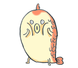 a lovely fish sticker #12620071