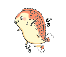 a lovely fish sticker #12620077