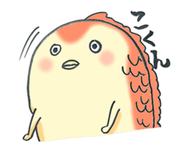 a lovely fish sticker #12620078