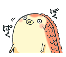 a lovely fish sticker #12620084