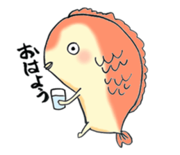 a lovely fish sticker #12620086