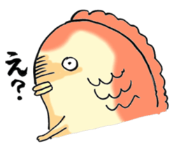 a lovely fish sticker #12620090