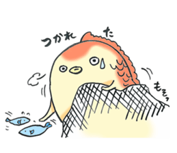 a lovely fish sticker #12620093
