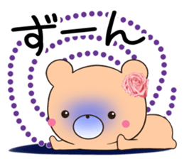 rose bear 3 sticker #12620438