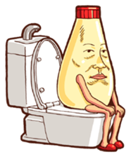 Mayonnaise Man 13 sticker #12620677