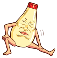 Mayonnaise Man 13 sticker #12620678