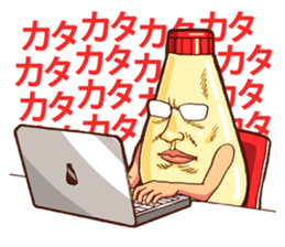 Mayonnaise Man 13 sticker #12620680