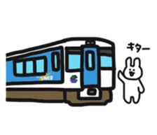 Rabbit live in Sagae sticker #12620864