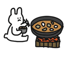 Rabbit live in Sagae sticker #12620875