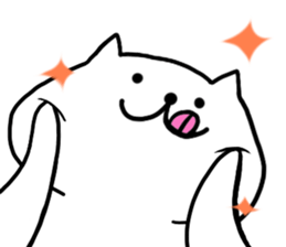 White dog Ponta 2 sticker #12620905