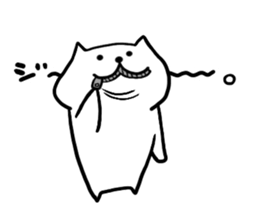 White dog Ponta 2 sticker #12620906