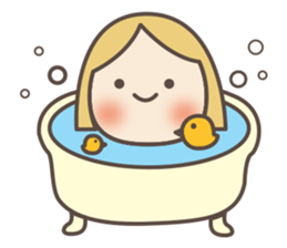 cute face pinky today is happy day sticker #12620945