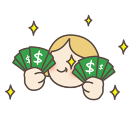 cute face pinky today is happy day sticker #12620955