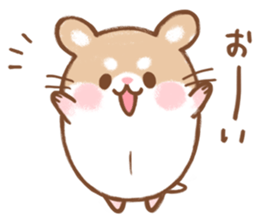 Fluffy Roborovskii hamster sticker #12621510