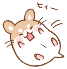 Fluffy Roborovskii hamster sticker #12621514